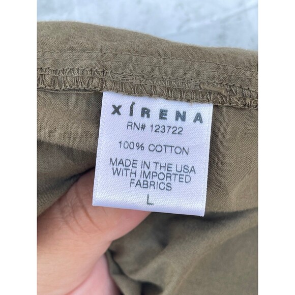 XIRENA Women's Draper Pants in khaki green size large - Picture 12 of 12